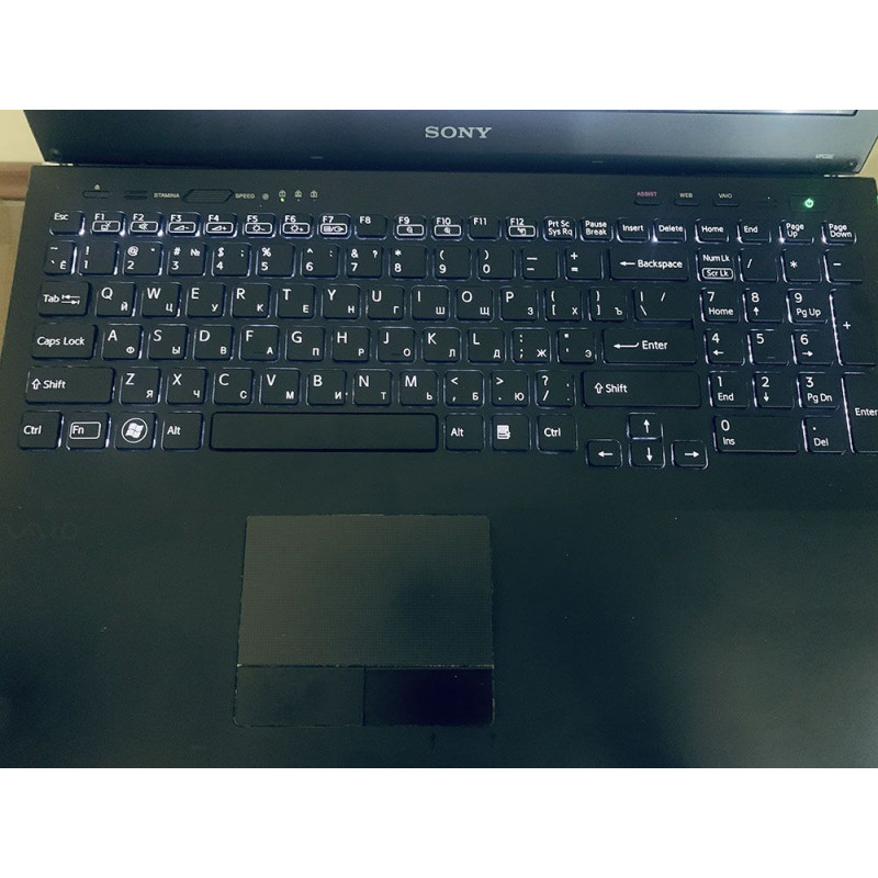 Ноутбук Sony Vaio VPCSE / 15.6"/ IPS FHD 1920*1080 / Intel Core i5-2450m 2 ядра по 2,6 GHz Turbo Boost 3,10 GHz / DDR3 6Gb / HDD 320Gb / AMD Radeon HD 6620m / Wi-Fi / Card-reader / Web-cam, Да, Sony, 15.6", Intel, Дискретная