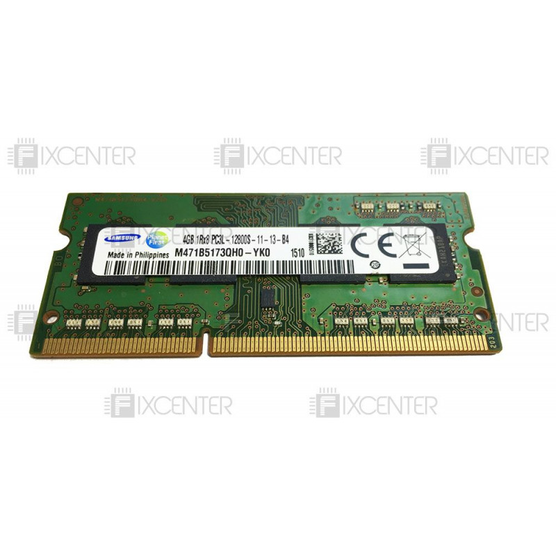 Оперативная память Samsung DDR3L 4GB PC3L-12800S M471B5173QH0-YK0