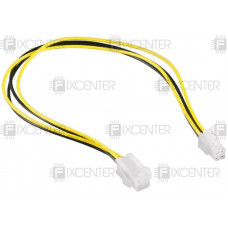 Кабель питания CPU удлинитель Cablexpert (CC-PSU-7) ATX 4-pin M - ATX 4-pin F, 0.3 м