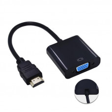 Переходник STLab (U-990 Pro BTC) HDMI-VGA, 0.15м, черный
