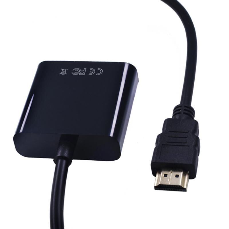 Переходник STLab (U-990 Pro BTC) HDMI-VGA, 0.15м, черный
