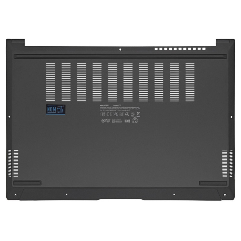 Корпус (нижняя часть) для ноутбука ASUS Zenbook 14 OLED UM3406 UM3406K UM3406HA Черный цвет