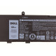 Батарея (аккумулятор) MV07R 0JJRRD для ноутбука Dell G3 3500, 3590, 3700, 3790, G5 5000, 5500, 5505, G7 7590, 7790 Оригинал 68Wh, 4255mAh, Внутренний, Оригинал, 15 V