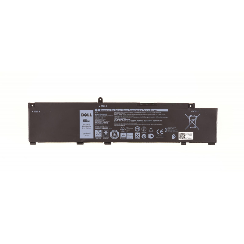 Батарея (аккумулятор) MV07R 0JJRRD для ноутбука Dell G3 3500, 3590, 3700, 3790, G5 5000, 5500, 5505, G7 7590, 7790 Оригинал 68Wh, 4255mAh, Внутренний, Оригинал, 15 V