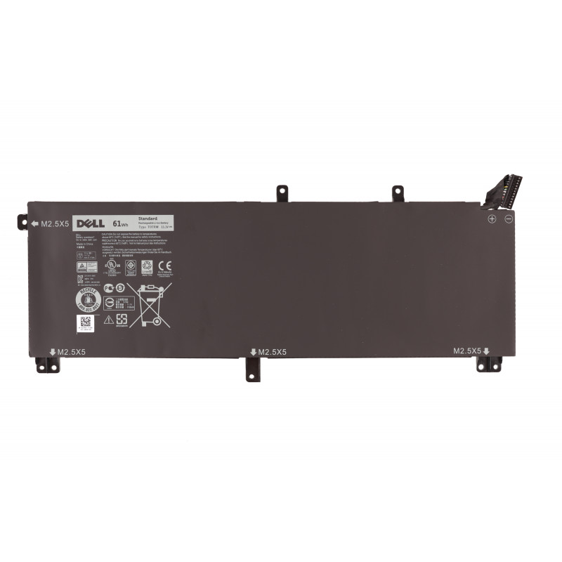 Аккумулятор (батарея) T0TRM, 0HD4J0, HD4J0 для ноутбука Dell XPS 15 9530, 9535, Precision M3800 61Wh, 11.1V, 5168mAh Orig