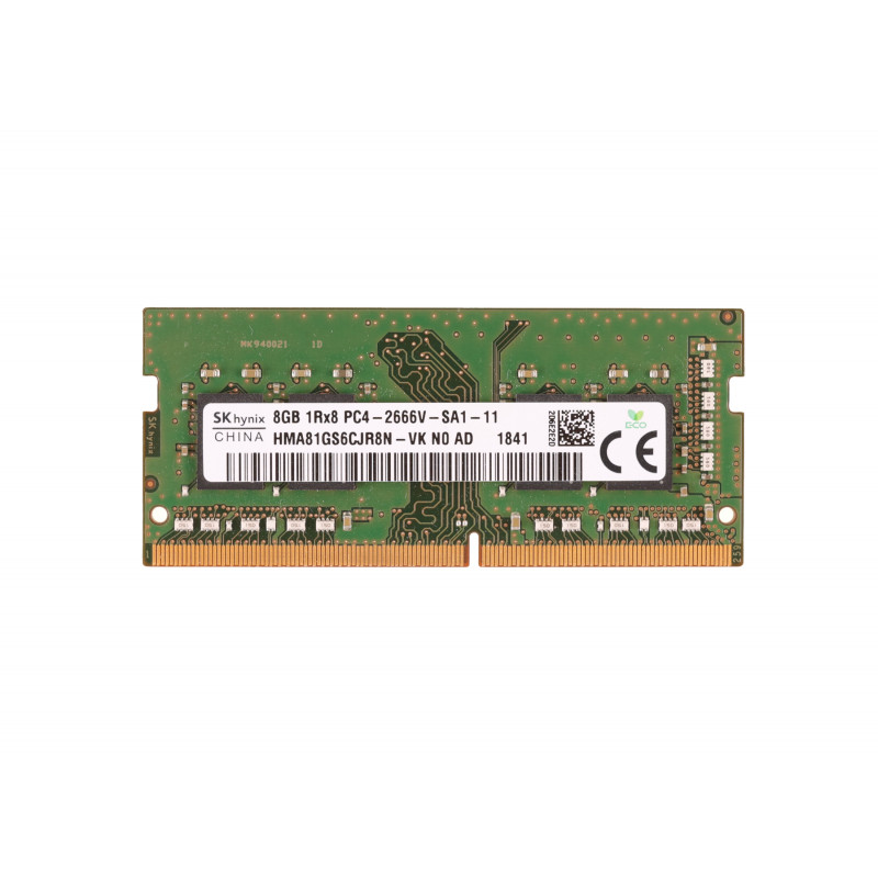 Б/У оперативна пам'ять SoDIMM DDR4 8GB 2666MHz SK hynix HMA81GS6CJR8N