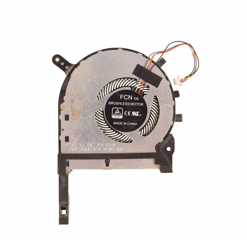 Б/У вентилятор (кулер) DFS5K12304363H, 13NR00S0M09011 для ноутбука Asus Strix FX505, FX705, FX86 CPU Оригинал 5V!