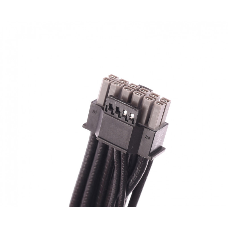 Кабель питания PCIe 12pin+4pin удлиннитель