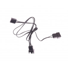 Кабель питания кулера PWM 4P+4P на 4P