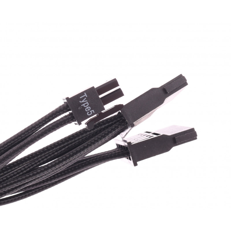 Кабель питания видеокарты переходник 4 Molex, PCIe 6 pin ver.2