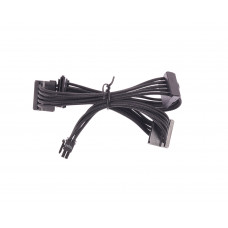 Кабель питания видеокарты переходник 4 Molex, PCIe 6 pin ver.2