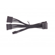 Кабель питания видеокарты переходник 4 Molex, PCIe 6 pin ver.2
