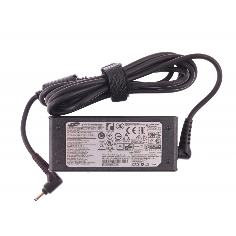 Блок питания (зараядка) AD-4019P BA44-00279A для ноутбука Samsung Ultrabook Series 5, Chromebook Series 9 40W 3.0мм*0.8мм оригинал
