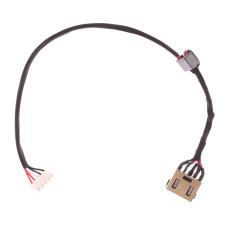 Разъем питания для Lenovo Y520-15IKBA, Y520-15IKBM, Y520-15IKBN с кабелем