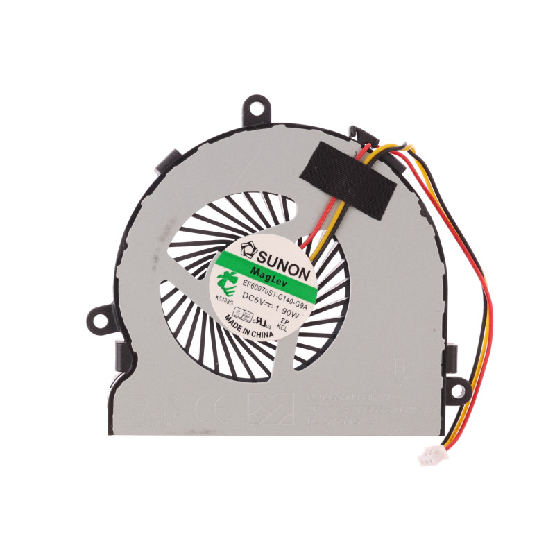 Вентилятор (кулер) DFS470805CL0T, 753894-001 для ноутбука Dell Inspiron 3521, 5521, 5721, HP 15-G, 15-R, 255 G3 Оригинал