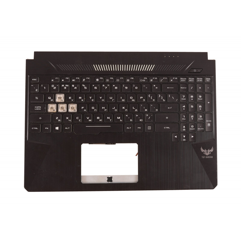 Б/У корпус (лицевая панель + клавиатура) 13N1-5JA0801 для ноутбука Asus TUF Gaming FX505, FX505DY