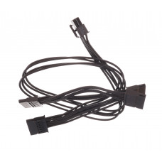 Кабель живлення відеокарти перехідник 4 Molex, PCIe 6 pin