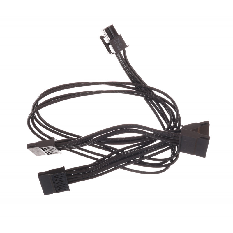 Кабель живлення відеокарти перехідник 4 Molex, PCIe 6 pin
