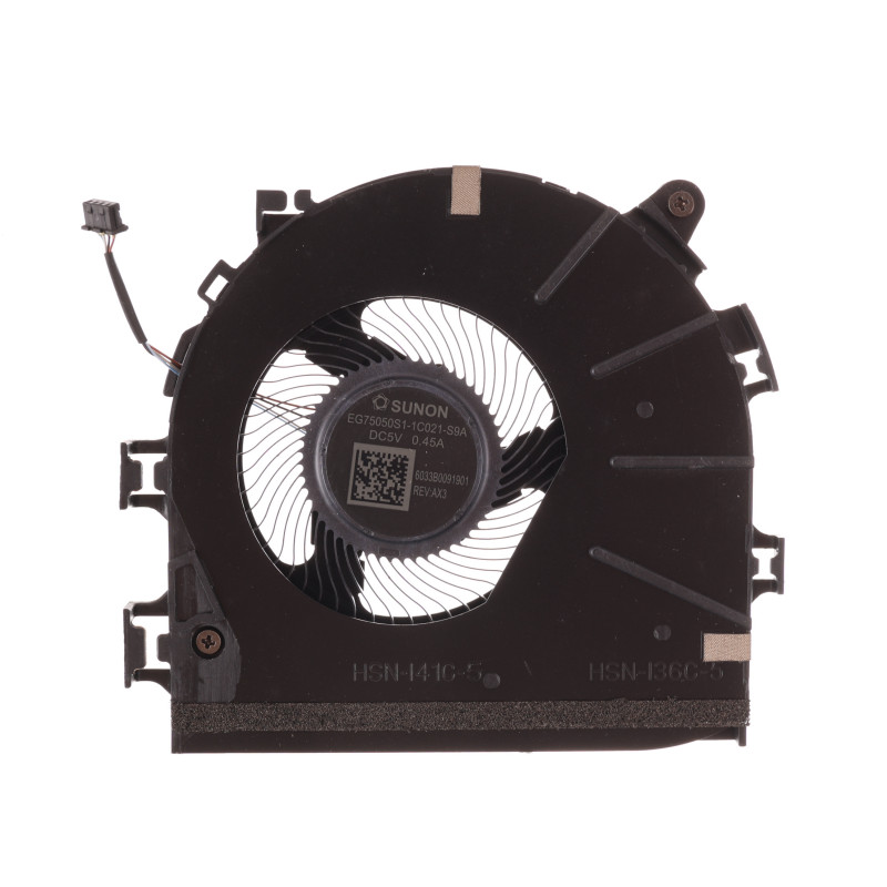 Вентилятор (кулер) EG75050S1-1C021-S9A, 6033B0091901 для ноутбука HP EliteBook 850 G7, 855 G7, 850 G8, 855 G8, HSN-I41C-5 Оригинал