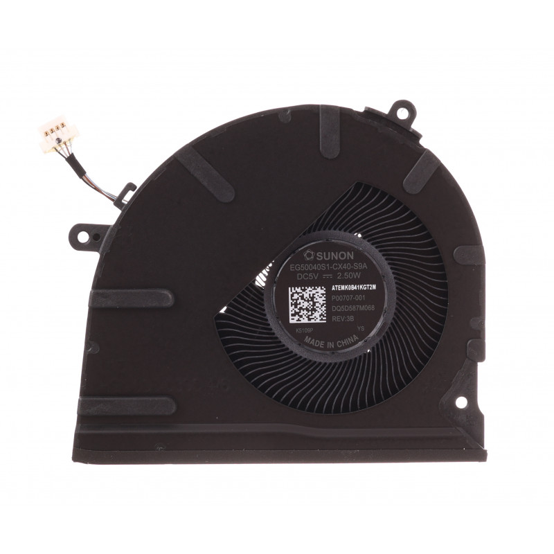 Вентилятор (кулер) P00707-001 для ноутбука HP 460 G11, 465 G11, 660 G11 Orig ver.1