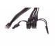 Кабель блоку живлення-відеокарти PCIe 2 x male 6+2 pin - 12 pin