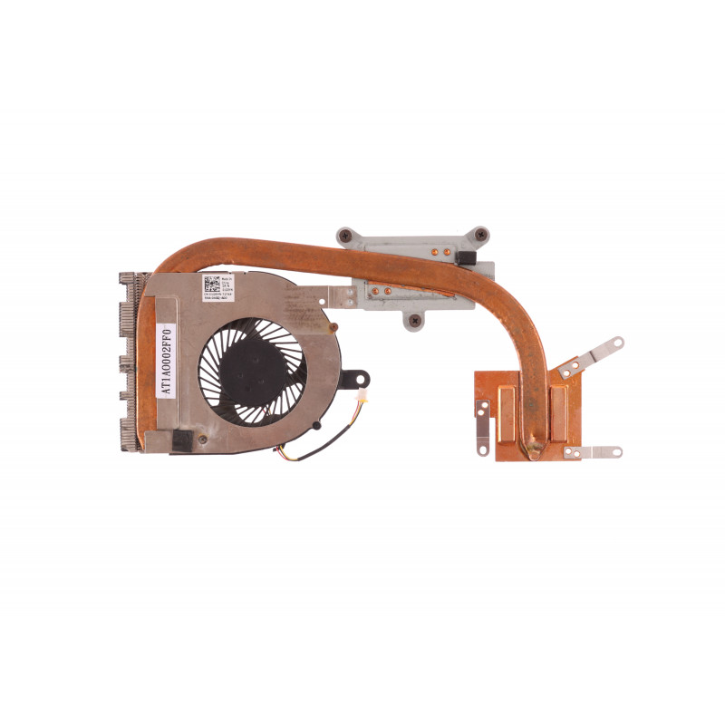 Б/У система охлаждения (кулер+ радиатор) 01GRYN для ноутбука Dell Inspiron 17 5758, 15 5555, 5558, 5559, 5458, 5459, 5755, 5758, 14 5458