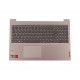Корпус (лицевая панель с клавиатурой) AP1JV000630, 5CB0X57476 для ноутбука Lenovo IdeaPad 3 15IML05, 15ADA05, 15IGL05, 15IIL05, 15ARE05 silver