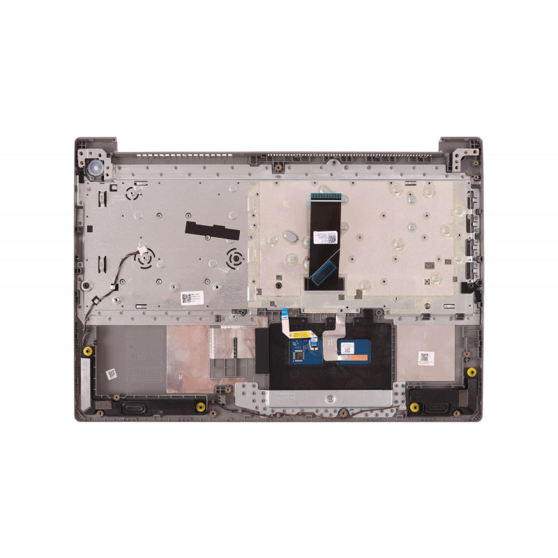 Корпус (лицевая панель с клавиатурой) AP1JV000630, 5CB0X57476 для ноутбука Lenovo IdeaPad 3 15IML05, 15ADA05, 15IGL05, 15IIL05, 15ARE05 silver