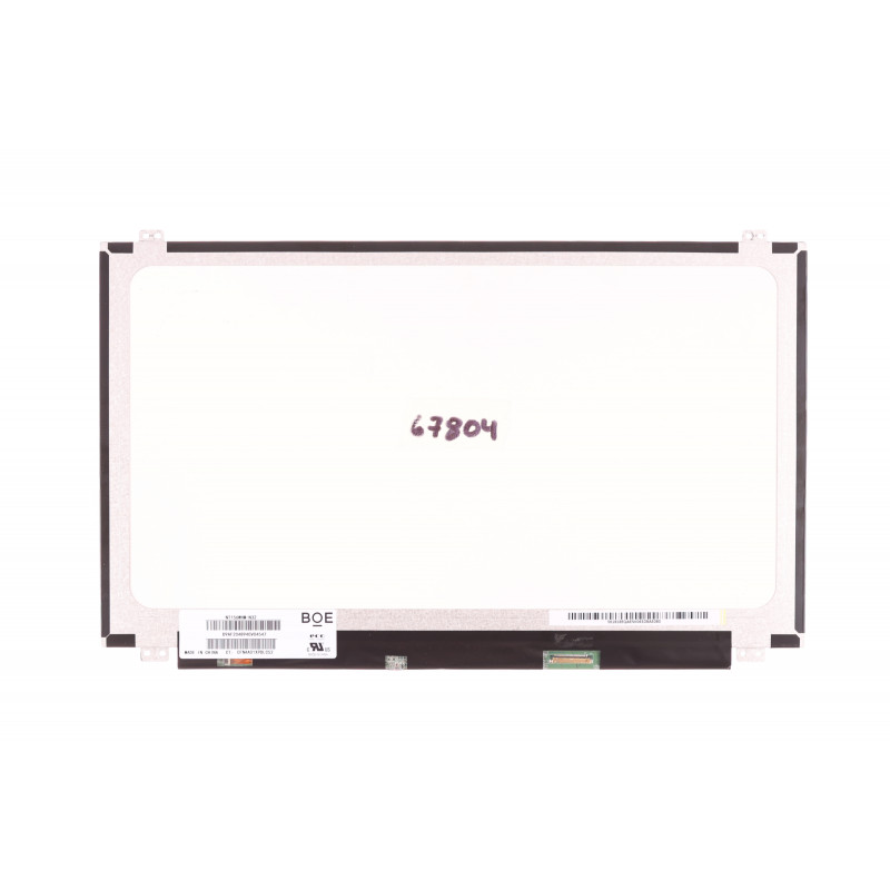 Б/у матрица (экран) 15.6" NT156WHM-N32 глянцевая (1366×768, 30pin, eDP, LED, Slim) крепления сверху/снизу