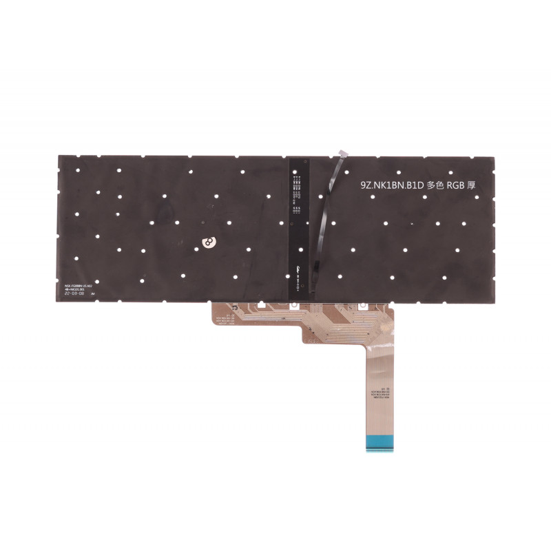 Клавиатура 9Z.NK1BN.B1D, NSK-FG0DBN для ноутбука MSI GF66, GF76 С RGB подсветкой Оригинал Уценка