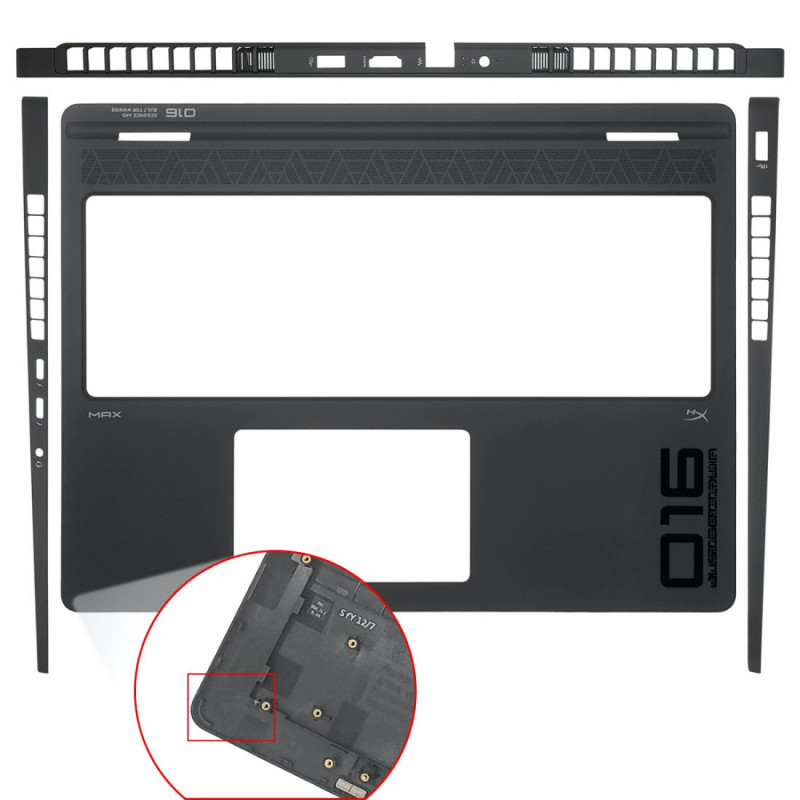 Корпус (лицевая панель, топкейс) для ноутбука HP OMEN 16-AH, TPN-I143 ver.1