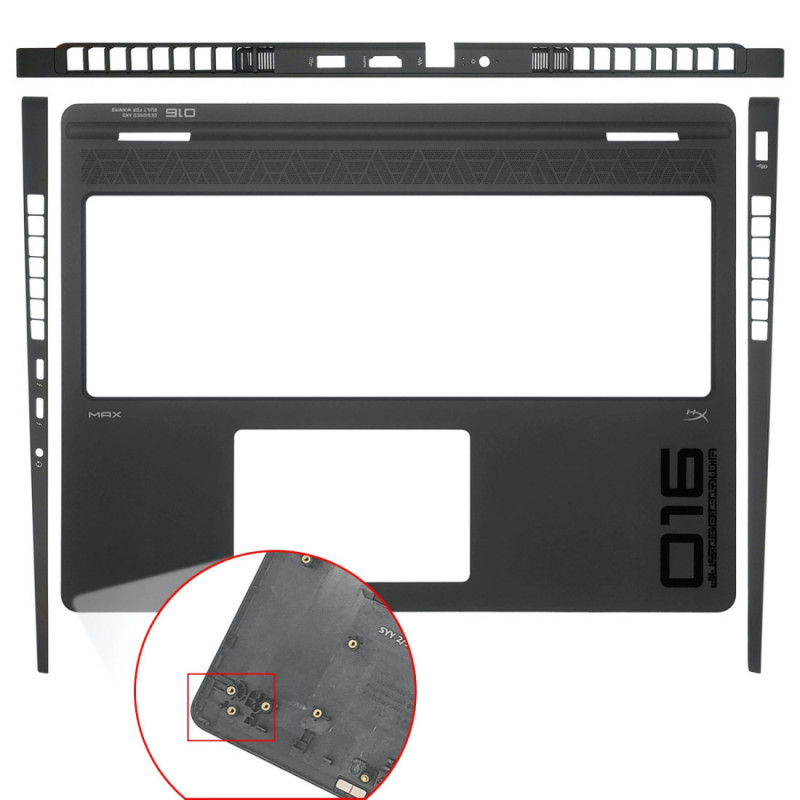 Корпус (лицевая панель, топкейс) для ноутбука HP OMEN 16-AH, TPN-I143 ver.2