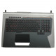 Корпус (лицевая панель, топкейс) с клавиатурой 13NB09Y0AP0631, 90NB09X1-R30290 для ноутбука Asus G752, G752V, G752VT, G752VY, G752VS, G752VM, G752VSK