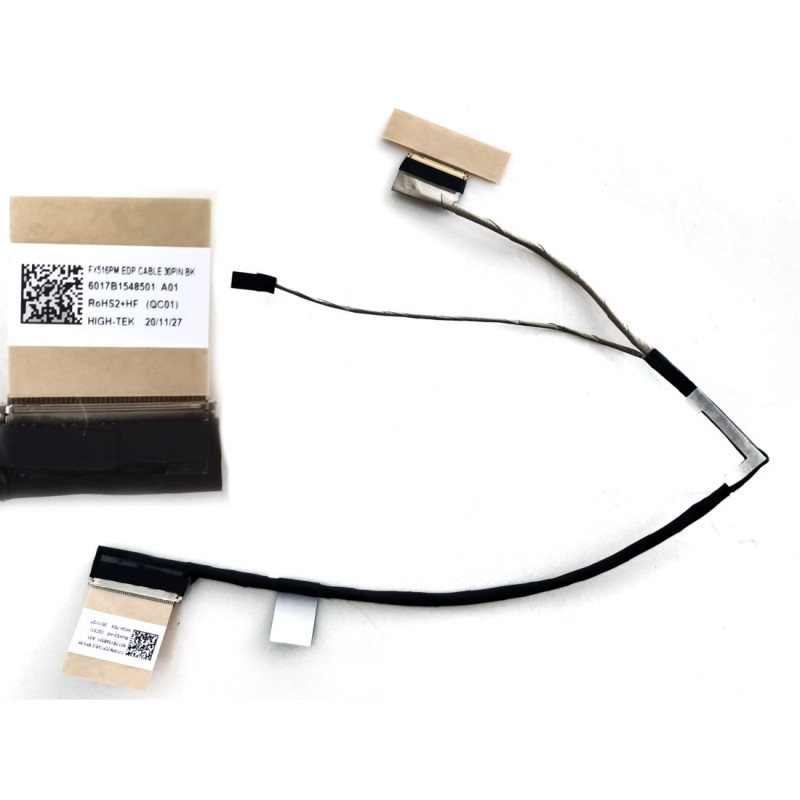 Шлейф матрицы 6017B1548501 для ноутбука Asus FX516PM, FX516PR, FX516PE, FX516PC Original 30pin