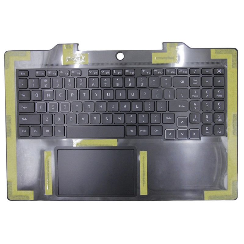 Корпус (лицьова панель, топкейс) з клавіатурою (EN) для ноутбука Huawei Honor Hunter V700 FRR-WFG9, FRD-WFD9, FRD-WFG9A, FRD-WDG9A, FRD-WX9