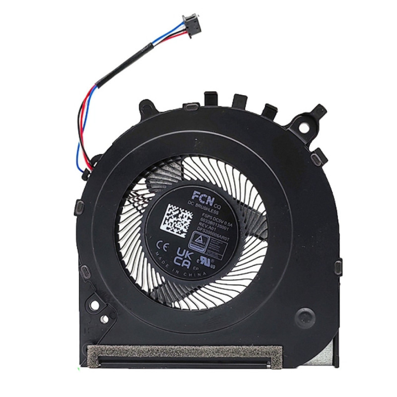 Кулер (вентилятор) DFS200005AR0T, 6033B0135001 FSP5 для ноутбука HP 14-CK, 14-CF, 14S-CF, 14-CM, 14-DK, 14S-DK, 14Q-CS, HP 240 G7 ver.2