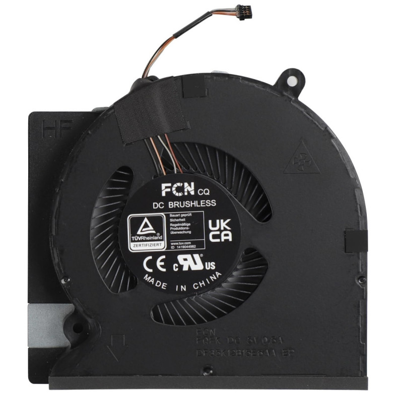 Кулер (вентилятор) DFS5K12B15E6AA FQFK для ноутбука Razer Blade 14 2023 RZ09-0482 GPU Оригинал