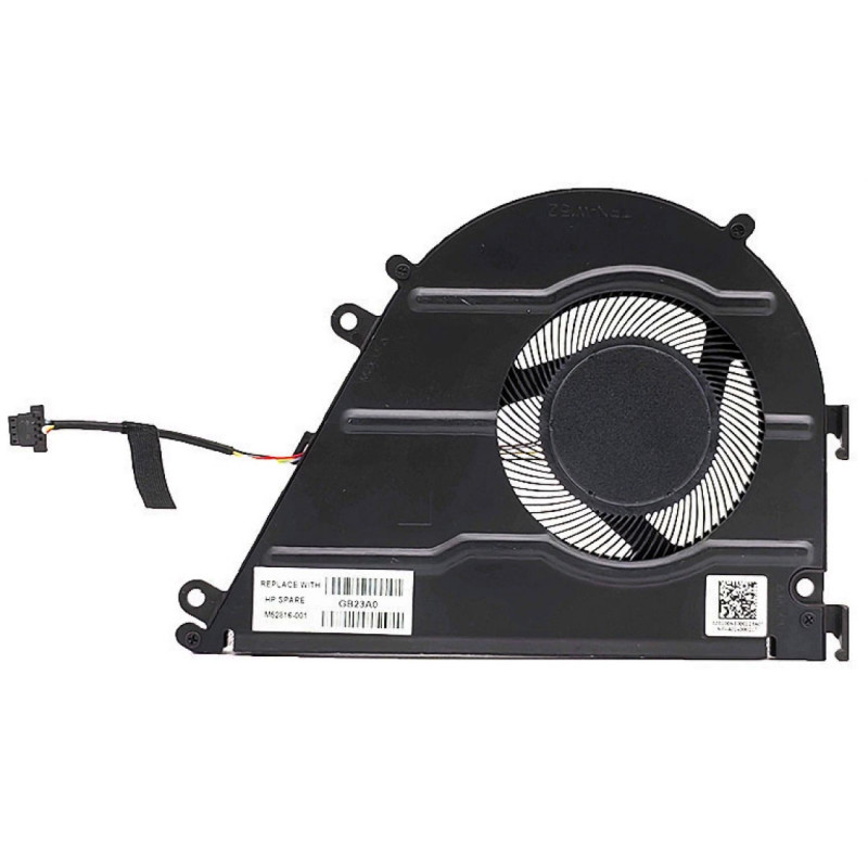 Кулер (вентилятор) M52816-001, DFS5K12115491P FNA0 для ноутбука HP Pavilion Aero 13-BE, TPN-W152 Оригинал