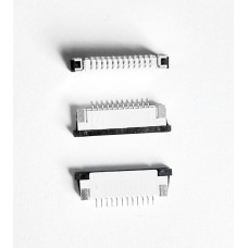 Разъем подключения FFC/FPC шлейфа 12pin 1мм