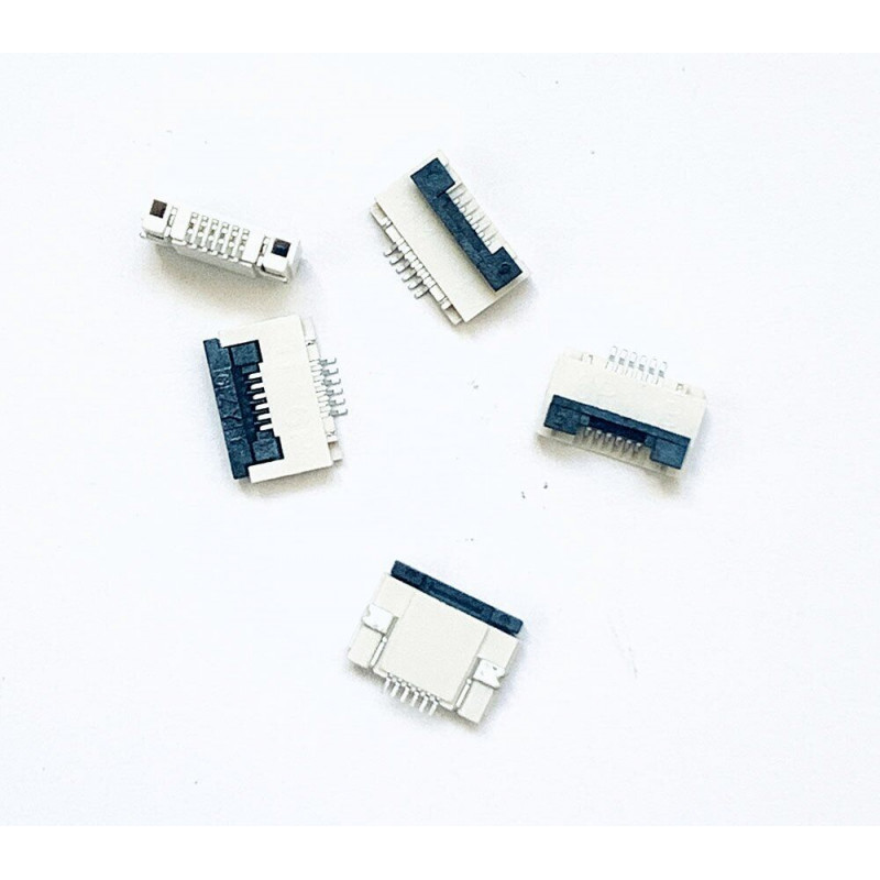Разъем подключения FFC/FPC шлейфа 6pin 0.5мм