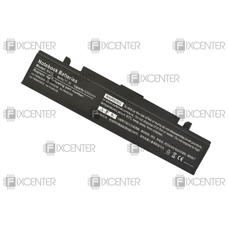Батарея (аккумулятор) для ноутбука Samsung R420, R460, R522, R528, R530, RV408, NP300 5200 mAh, 5200 mAh, Внешний, High copy, 11.1 V