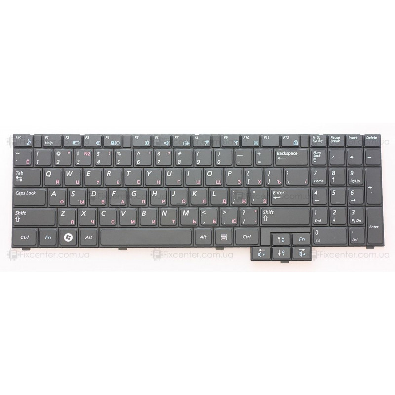Клавиатура для ноутбука Samsung RV508, R523, R525, R528, R530, R540