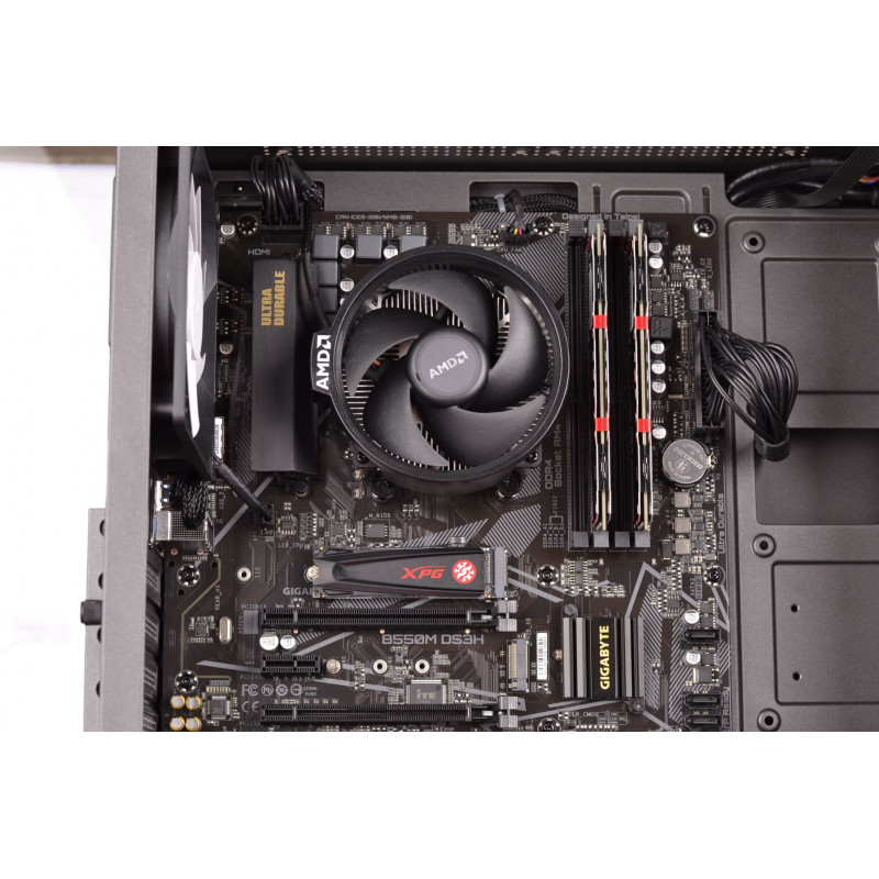 Комп'ютерний Блок - Standart на основі AMD Ryzen 5 5600G (ОЗУ 16 GB, SSD 256 GB, HDD 1 TB, GPU UMA Radeon Vega 7, Чіпсет B550M, БП Seasonic 500W)