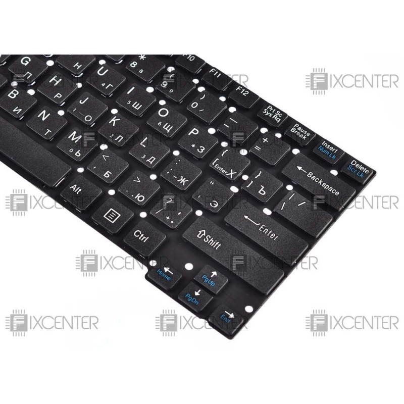 Клавиатура для ноутбука Sony Vaio SVT13, SVT14 Черная без подсветкки