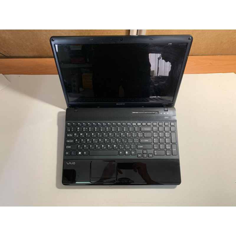 Ноутбук Sony VPCEE3WFX / 15.6" TN / HD 1366*768 / AMD Athlon II P340 Dual Core 2 ядра / DDR3 4Gb / HDD 500Gb / AMD Radeon HD 4200 / Wi-Fi / Card-reader / Web-cam, Нет, Sony, 15.6", AMD, Интегрированная