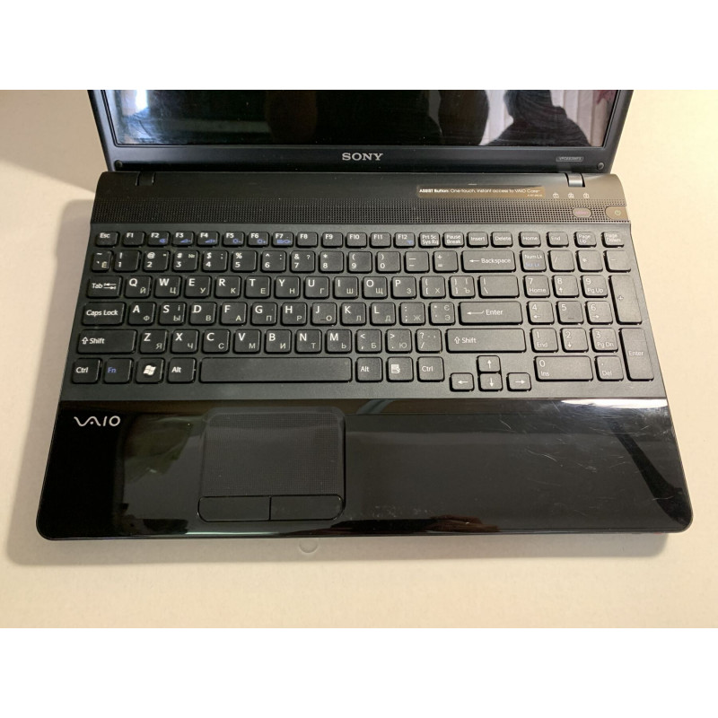 Ноутбук Sony VPCEE3WFX / 15.6" TN / HD 1366*768 / AMD Athlon II P340 Dual Core 2 ядра / DDR3 4Gb / HDD 500Gb / AMD Radeon HD 4200 / Wi-Fi / Card-reader / Web-cam, Нет, Sony, 15.6", AMD, Интегрированная