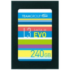 Накопитель SSD 240GB Team L3 EVO 2.5" SATAIII TLC (T253LE240GTC101), 240, TLC, 2.5", SATAIII