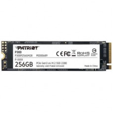 Твердотельный накопитель SSD M.2 2280 256GB Patriot (P300P256GM28), 256, TLC, M.2, PCI Express 3.0 x4
