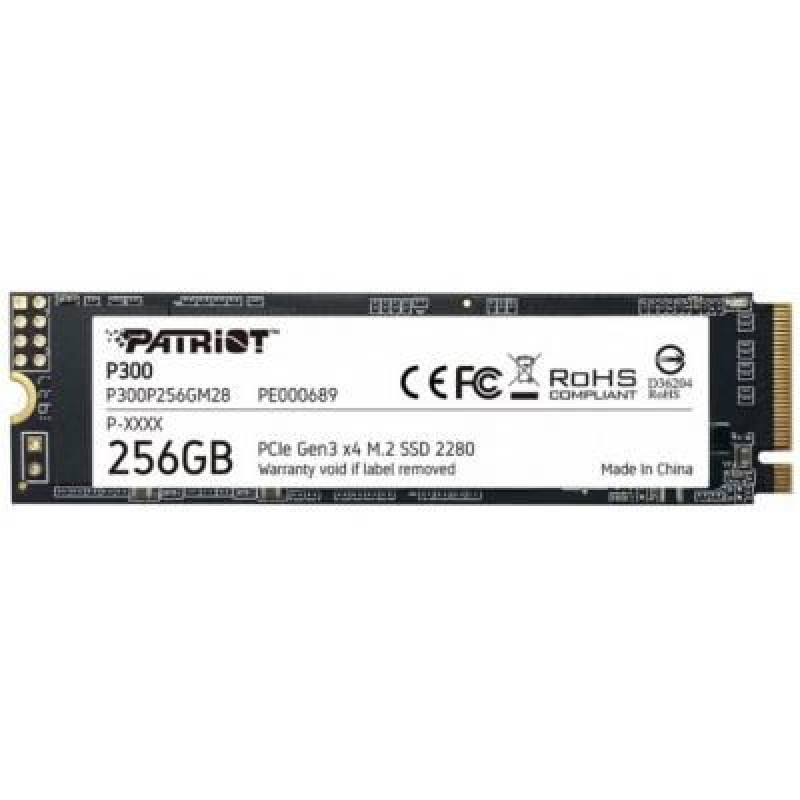 Твердотельный накопитель SSD M.2 2280 256GB Patriot (P300P256GM28)