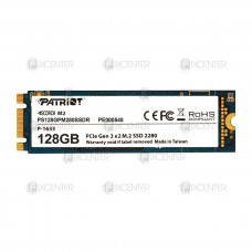Накопитель SSD 128GB Patriot Scorch M.2 2280 PCIe 3.0 x2 3D TLC (PS128GPM280SSDR), 128, TLC, M.2, PCI Express 3.0 x4